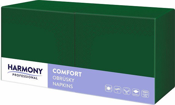 Ubrousek Harmony 33x33 2v,tm. zele 250ks | Papírové a hygienické výrobky - Ubrousky - Vícevrstvé Ubrousek Harmony 33x33 2v,tm. zele 250ks | Papírové a hygienické výrobky - Ubrousky - Vícevrstvé